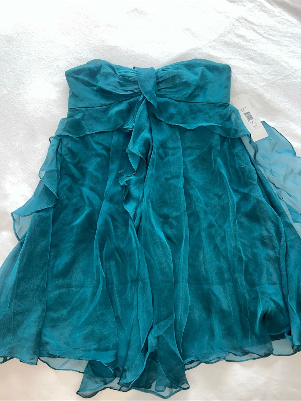 Badgley Mischka Strapless Cocktail Dress- Size 6